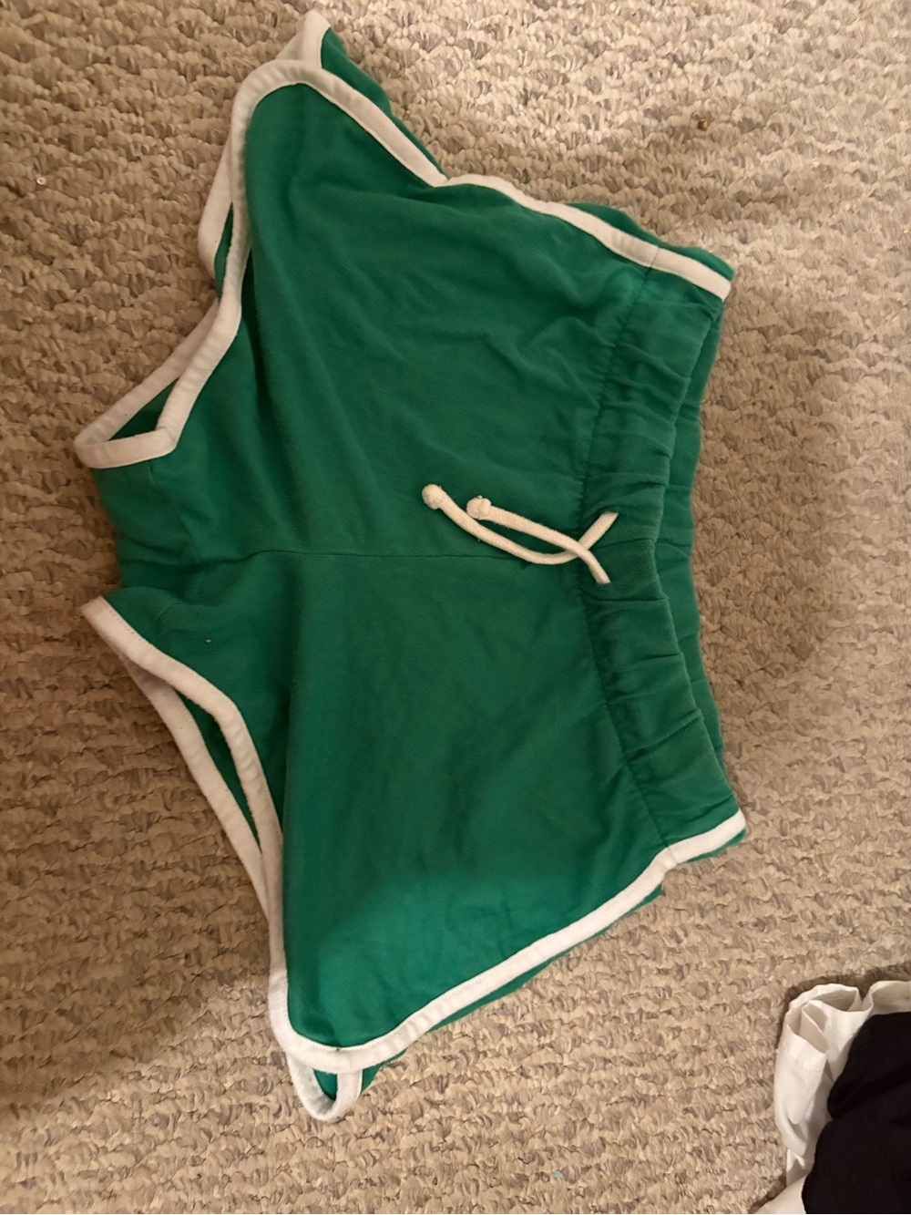 Old Navy Green Shorts with White Trim